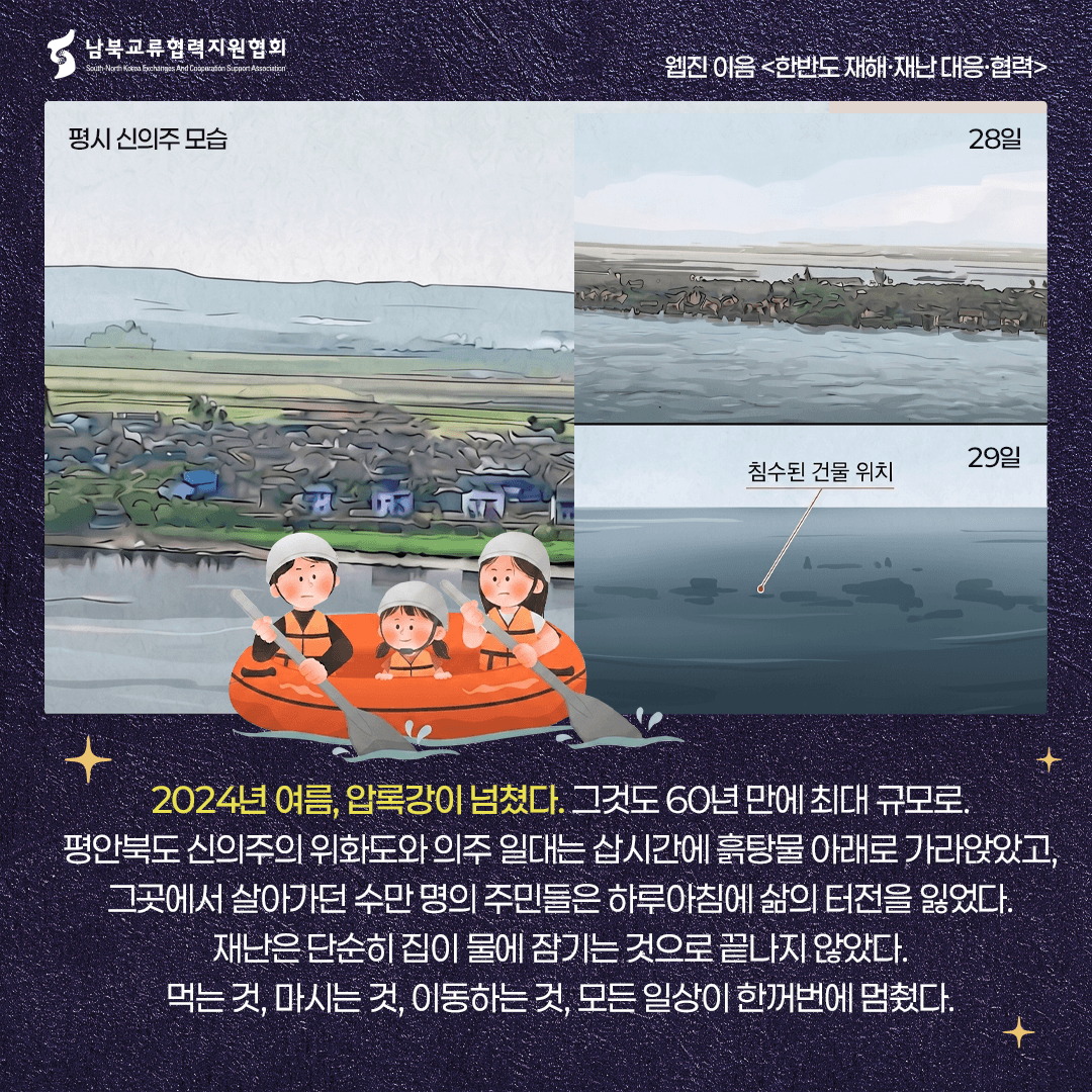 2024년 여름 신의주 수해 발생